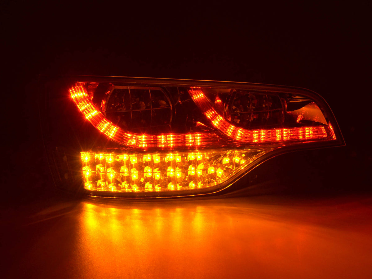 LED Rückleuchten Set Audi Q7 Typ 4L 06-15 chrom LED Rückleuchten Set Audi Q7 Typ 4L 06-15 chrom